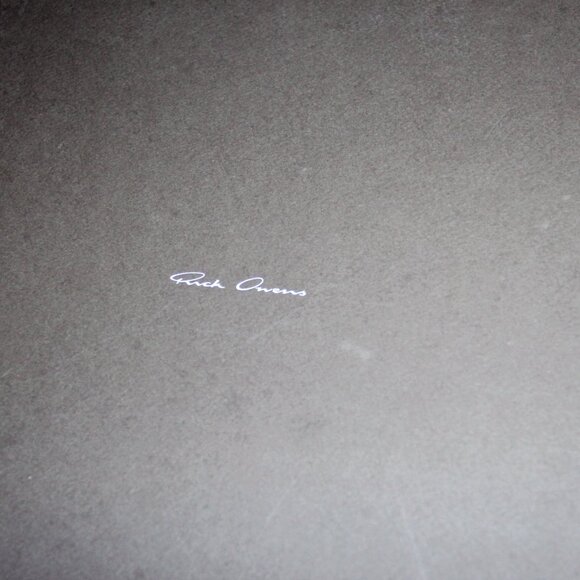 BNWT SS24 RICK OWENS "LIDO" LEATHER RAMONES SNEAKERS 44 & 45 - Picture 5 of 10